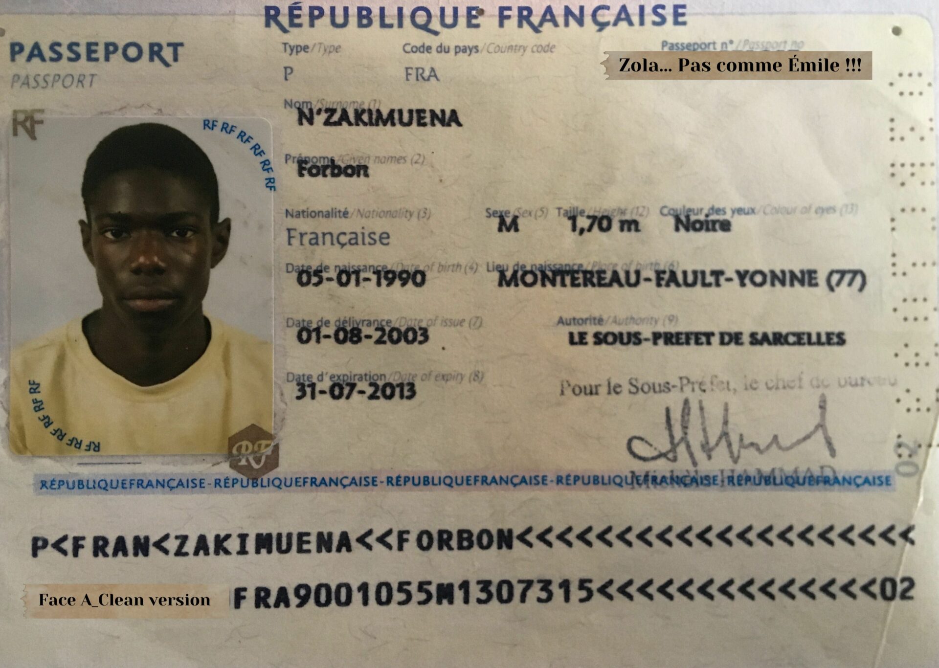 ZOLA… PAS COMME ÉMILE !!!